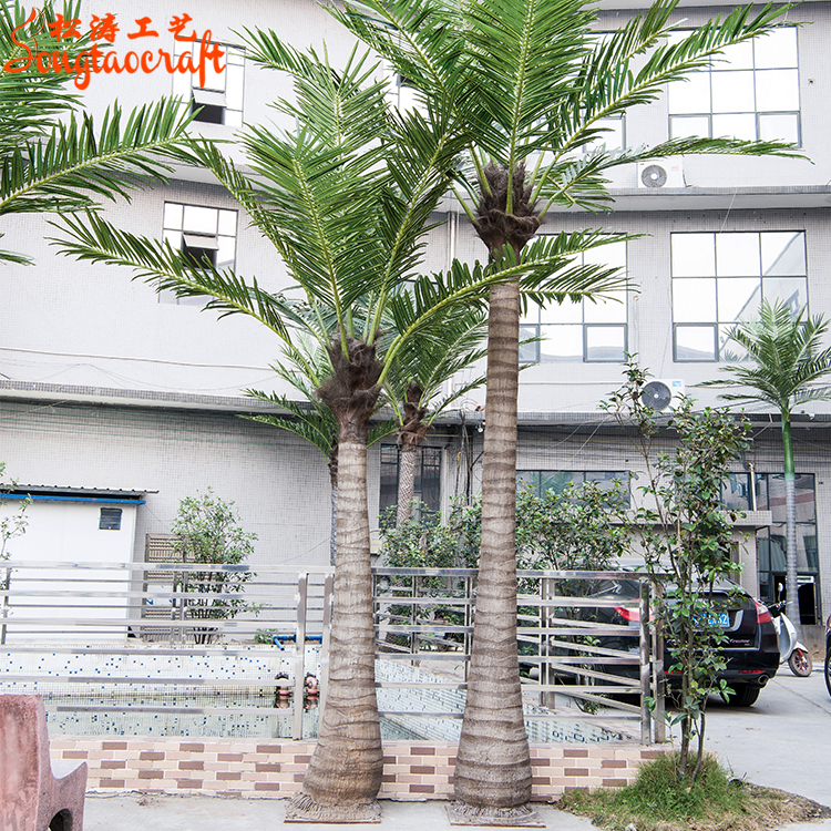 防紫外線的仿真樹是怎樣做成的？