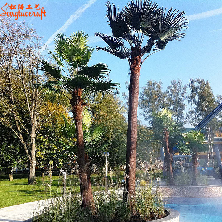 防紫外線的仿真樹是怎樣做成的？