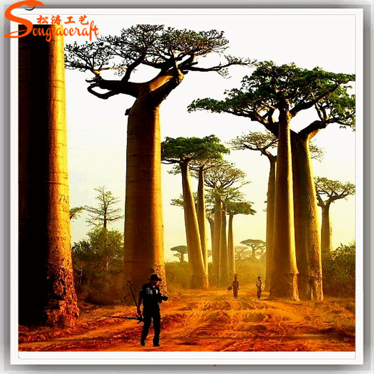 防紫外線的仿真樹是怎樣做成的？