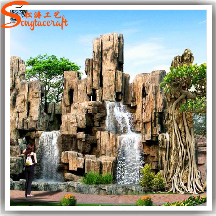 塑石假山與真石假山制作有什么不同