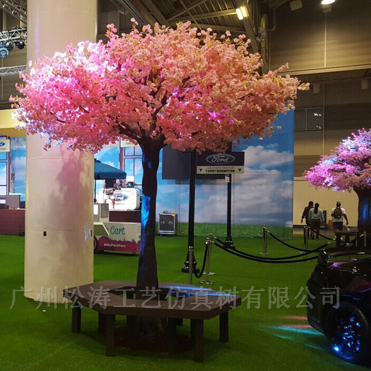 松濤工藝仿真櫻花樹，高端浪漫的仿真樹