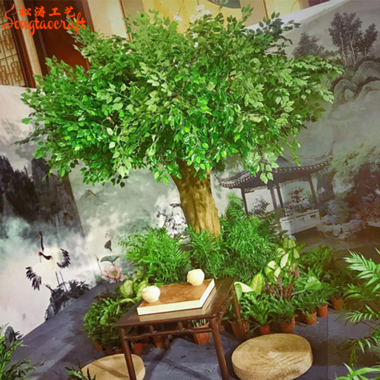 仿真植物與植物該如何一起巧妙利用